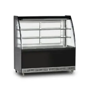 Dampak Soğutmalı Pasta Teşhir Ünitesi Bombe Camlı 590 L 160x70 Cm