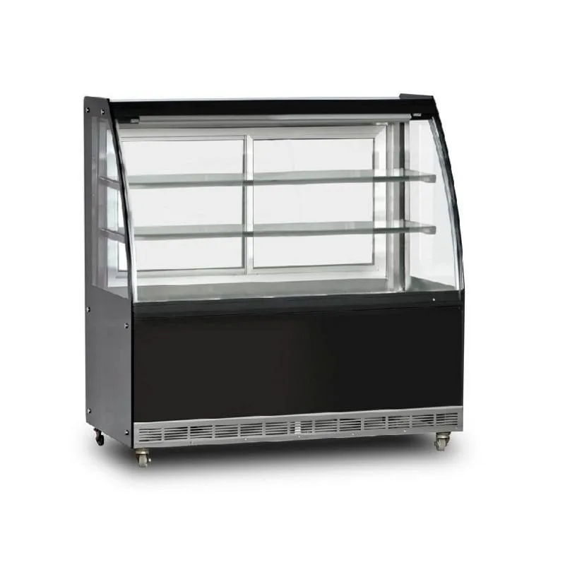 Dampak Soğutmalı Pasta Teşhir Ünitesi Bombe Camlı 590 L 160x70 Cm