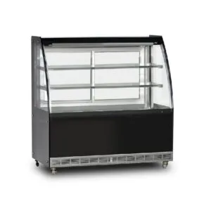Dampak Soğutmalı Pasta Teşhir Ünitesi Bombe Camlı 480 L 130x70 Cm