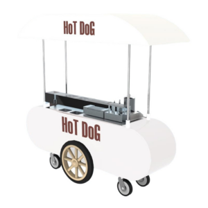 Emart Sosisli Arabası 170x65x90 Cm