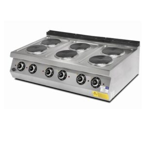 Empero 700 Plus Seri 6 Yuvarlak Pleytli Ocak Set Üstü Elektrikli  120x73 Cm