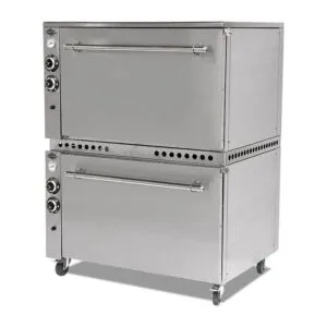 Empero EMP.KFR.02 Kuzu Pişirme Fırını Çift Katlı Gazlı Elektrikli 121x97x158 Cm