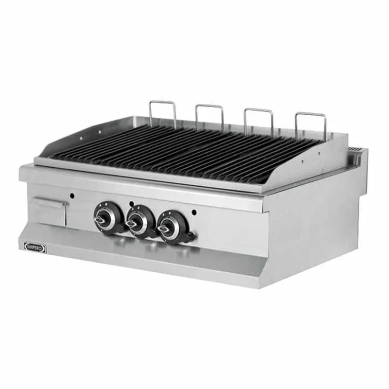 Empero Snack Seri Lavataşlı Izgara Set Üstü Gazlı 90x63 Cm