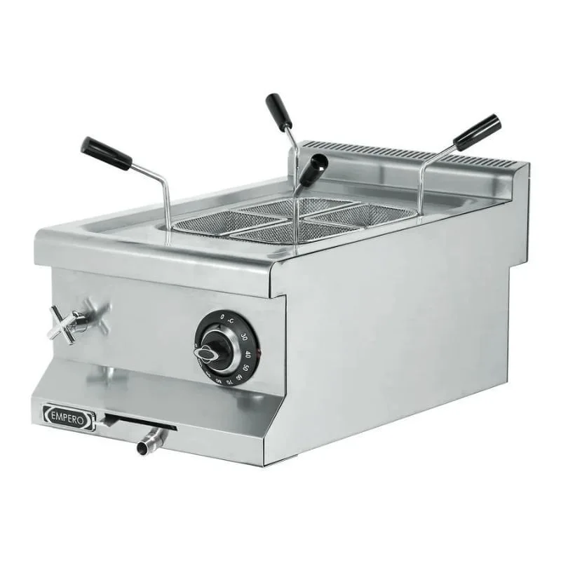 Empero Snack Seri Makarna Haşlama Makinesi Set Üstü Elektirikli 40x63 Cm