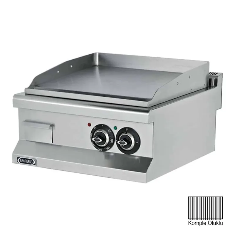 Empero Snack Seri Oluklu Pleyt Izgara Set Üstü Elektrikli 60x63 Cm