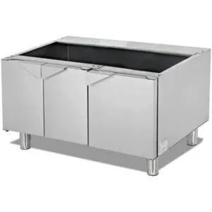 Empero Snack Seri Set Altı Tezgah 3 Kapaklı 90x57x56 Cm