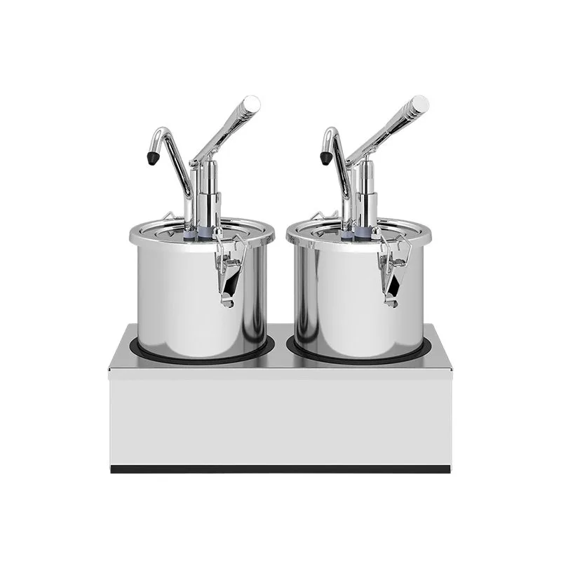 Kalando KD-002 Kollu Sos Pompası İkili Paslanmaz Kilitli 2x4.5 L