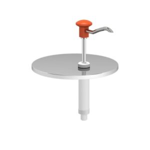 Kalando KD-010-265 Basmalı Sos Pompası Ünitesi 9-10 L Kova Uyumlu Ø265mm Turuncu