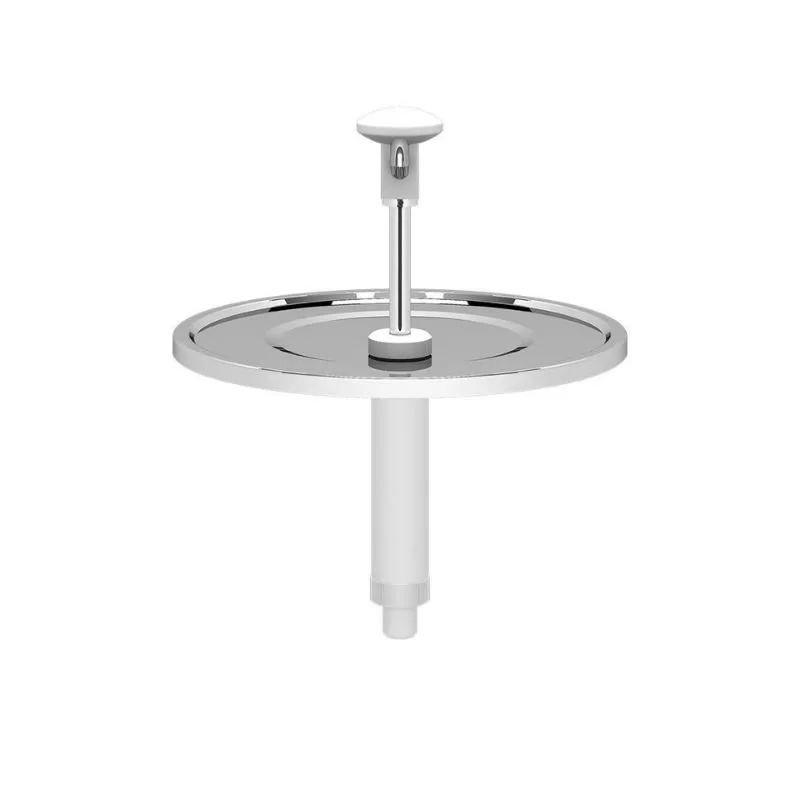 Kalando KD-010-265-C Basmalı Sos Pompası Ünitesi 9-10 L Kova Uyumlu Desenli Ø265mm Beyaz