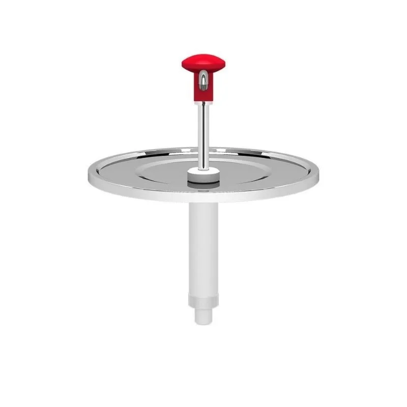Kalando KD-010-265-C Basmalı Sos Pompası Ünitesi 9-10 L Kova Uyumlu Desenli Ø265mm Kırmızı