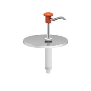 Kalando KD-010-5-220 Basmalı Sos Pompası Ünitesi 5 L Kova Uyumlu Ø220mm Turuncu