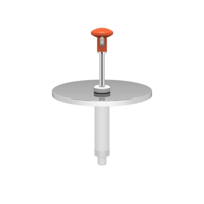 Kalando KD-010-5-220 Basmalı Sos Pompası Ünitesi 5 L Kova Uyumlu Ø220mm Turuncu