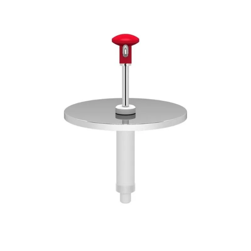 Kalando KD-010-5-220 Basmalı Sos Pompası Ünitesi 5 L Kova Uyumlu Ø220mm Kırmızı