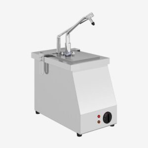 Kalando KD-021 Benmari Isıtmalı Sos Pompası Paslanmaz GN 1/4 5.25 L