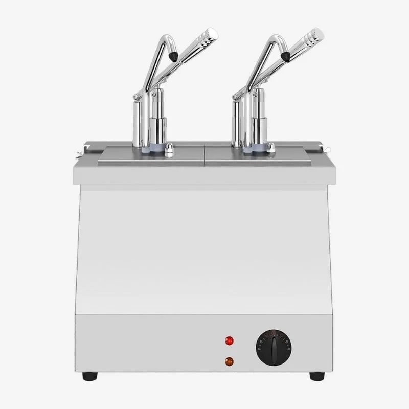Kalando KD-021 Benmari Isıtmalı Sos Pompası Paslanmaz GN 1/6 2x3 L