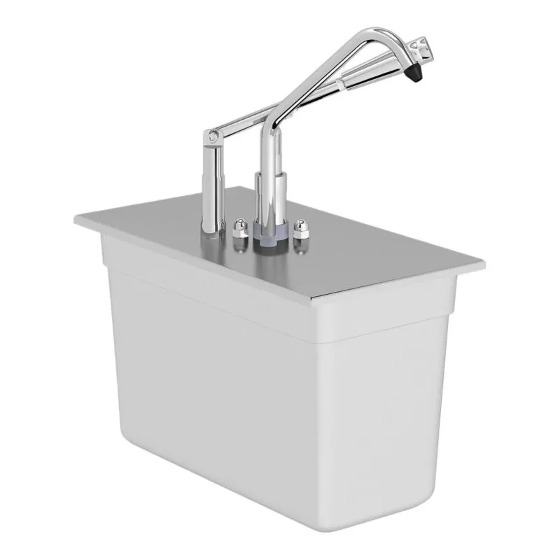 Kalando KD-0213 Gastronorm Kollu Sos Pompası Paslanmaz GN 1/3 7.25 L