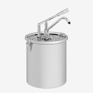 Kalando KD-0910 Kollu Sos Pompası Paslanmaz Kilitli 10 Litre