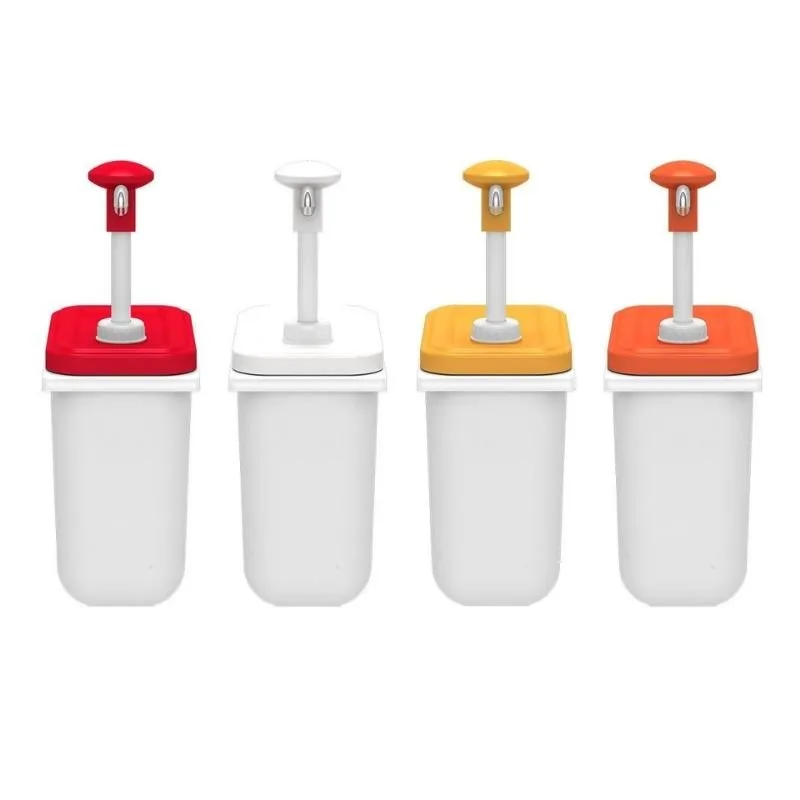 Kalando KDP-003 Basmalı Sos Pompası Plastik 1.9 Litre Sarı