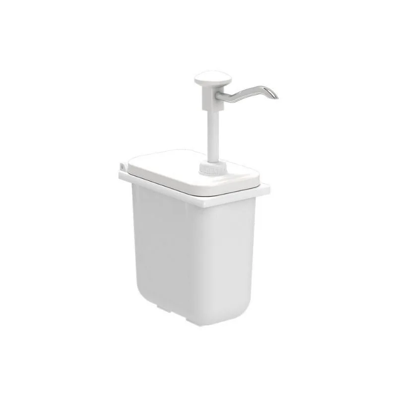 Kalando KDP-003 Basmalı Sos Pompası Plastik 1.9 Litre Beyaz