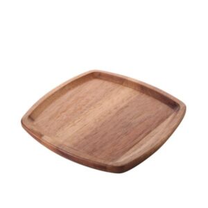 Mutfak10 Akasya Ahşap Sunum Tabağı 20 Cm