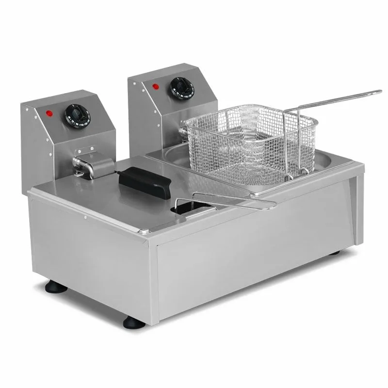 Omake FRT21.E21 Set Üstü Fritöz 5+5 Litre 230 V