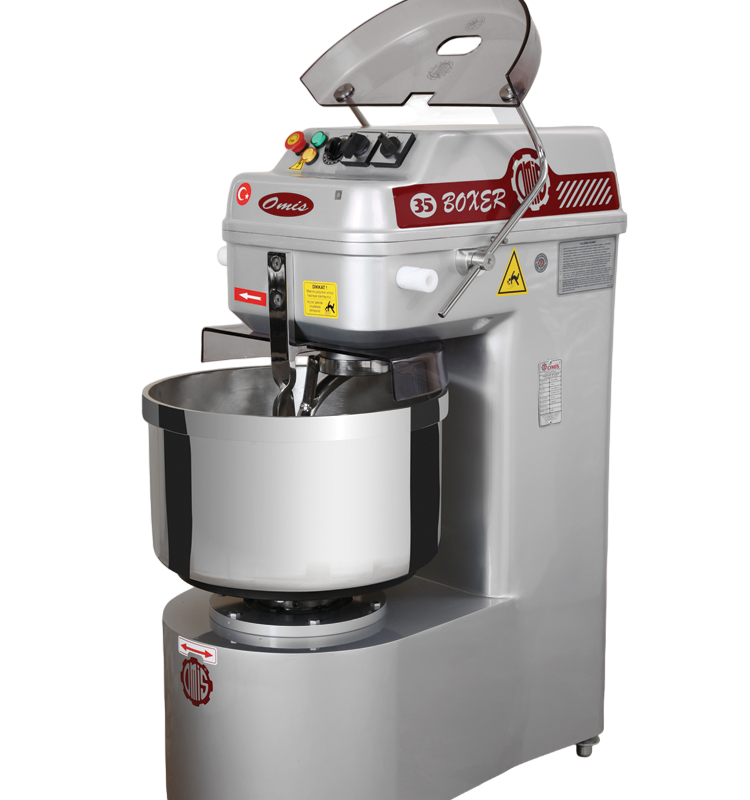 Omis SHK-35 Spiral Hamur Yoğurma Makinesi Hız Kontrollü 35 Kg