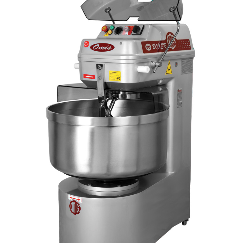 Omis SHK-80 Spiral Hamur Yoğurma Makinesi Hız Kontrollü 80 Kg