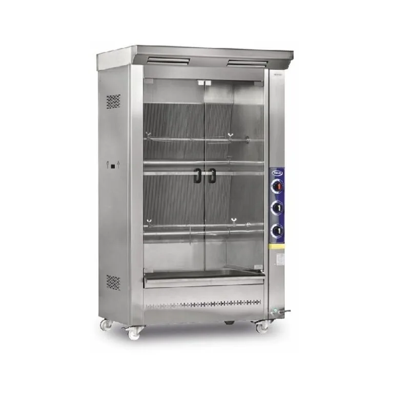 Pimak KC-M006 Kuzu Çevirme Makinesi 2 Şiş Kapasiteli Elektrikli