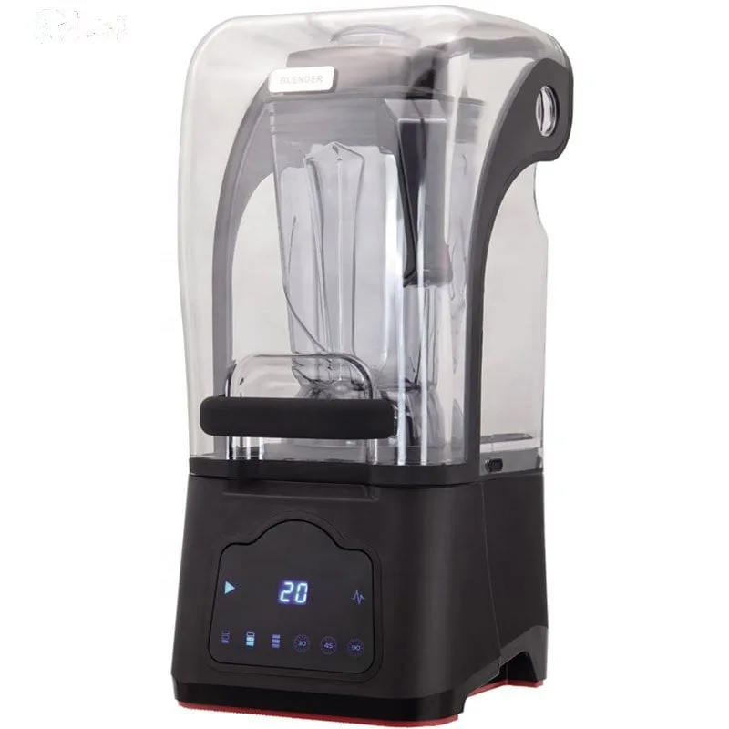 Portabianco 1280CK Dijital Bar Blender Gürültü Önleyici 2.5 L Siyah