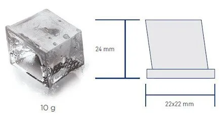 Simag SV545 Küp Buz Makinesi 465 Kg/Gün