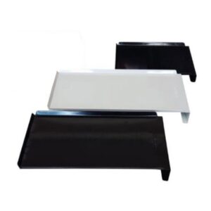 Sofuoğlu Renkli Sunum Tepsisi 25x30 Cm Ayaklı Beyaz