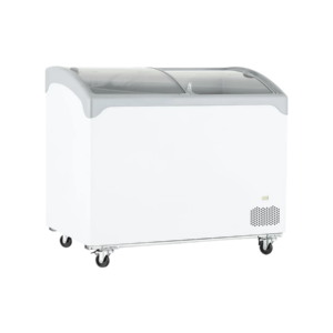 Uğur UDD 300 SCEBN R24 Eğik Bombe Sürme Camlı Muhafaza Dolabı 209 L