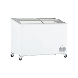 Uğur UDD 400 SCEB R24 Eğik Sürme Bombe Camlı Muhafaza Dolabı 310 L