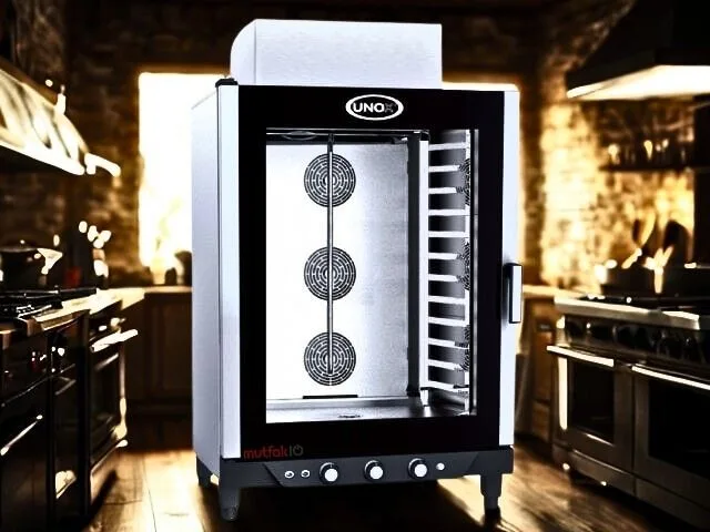 Unox Bakerlux Konveksiyonlu Patiseri Fırın Manuel 10 Tepsili 40x60 Cm Gazlı XB-813 G