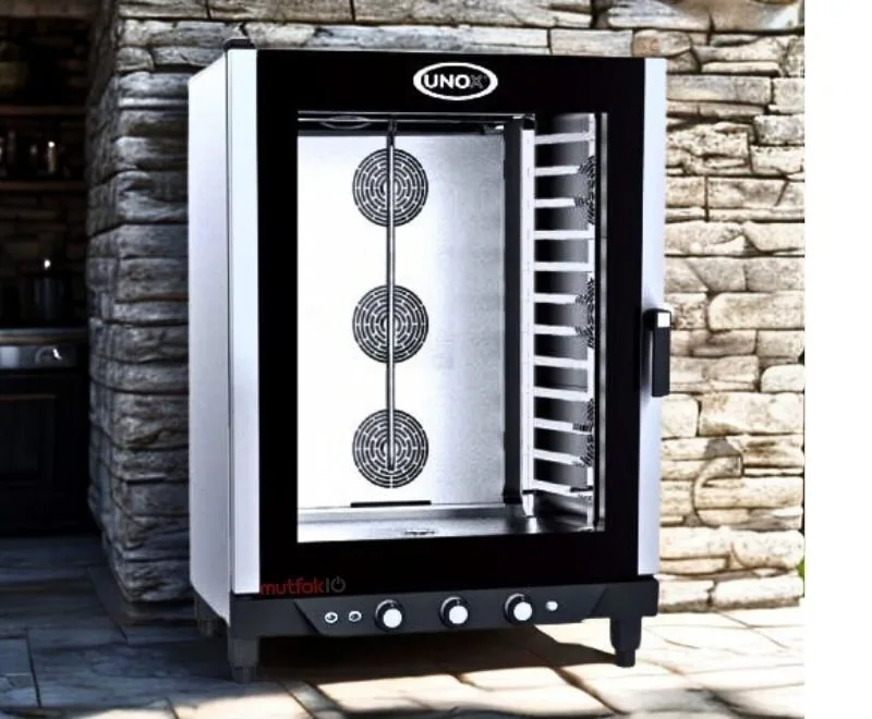 Unox Bakerlux Konveksiyonlu Patiseri Fırın Manuel 10 Tepsili 40x60 Cm Elektrikli XB-893