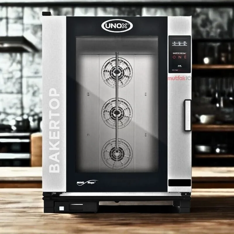 Unox Bakertop One Combi Patiseri Fırın 10 Tepsili 40x60 Cm Elektrikli XEBC-10EU-E1RM