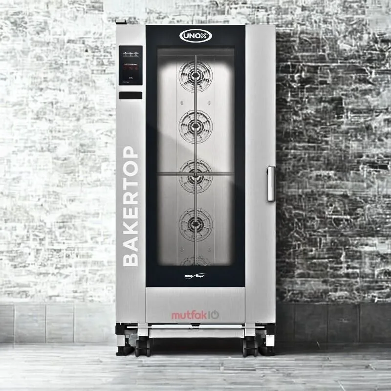Unox Bakertop One Combi Patiseri Fırın Dijital 16 Tepsili 40x60 Cm Elektrikli XEBL-16EU-E1RS