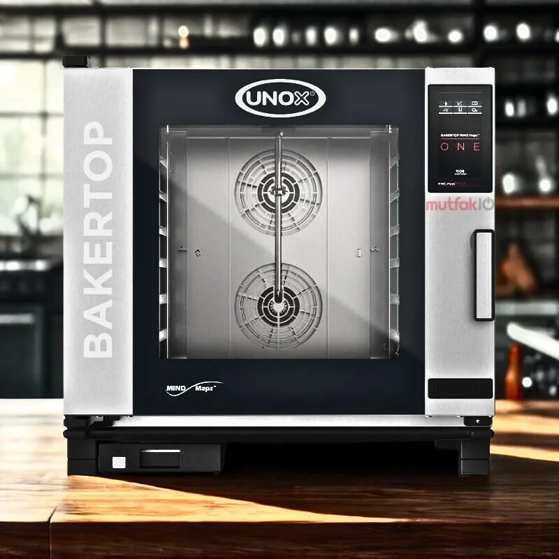 Unox Bakertop One Combi Patiseri Fırın Dijital 6 Tepsili 40x60 Cm Elektrikli XEBC-06EU-E1RM