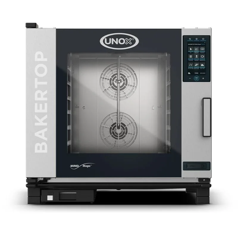 Unox Bakertop Plus Combi Patiseri Fırın Dijital 6 Tepsili 40x60 Cm Gazlı XEBC-06EU-GPRM