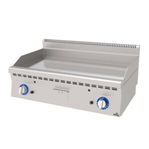 Atalay 600 Seri Düz Krom Pleyt Izgara Set Üstü Gazlı 100x60 Cm