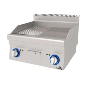 Atalay 600 Seri Yarı Nervürlü Pleyt Izgara Set Üstü Elektrikli 60x60 Cm