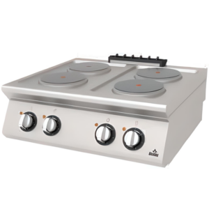 Atalay 730 Seri 4 Yuvarlak Pleytli Ocak Set Üstü Elektrikli 80x73 Cm