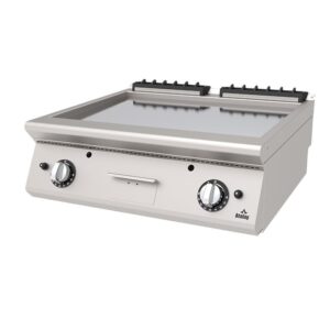 Atalay 730 Seri Düz Krom Pleyt Izgara Set Üstü Gazlı 80x73 Cm