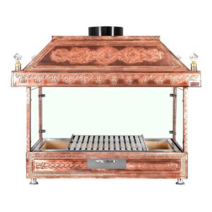 Ateşe Bakır Açık Ocakbaşı Izgara, Davlumbazlı, 200 cm