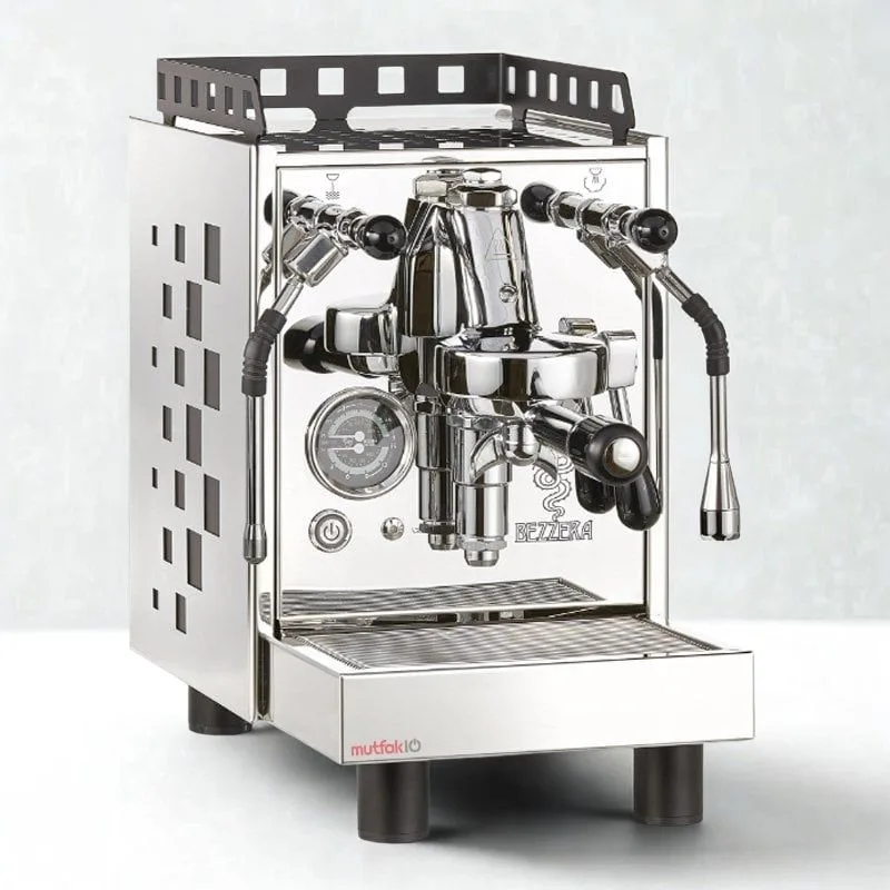 Bezzera ARIA TOP-MN SS Yarı Otomatik Espresso Kahve Makinesi, 1 Gruplu