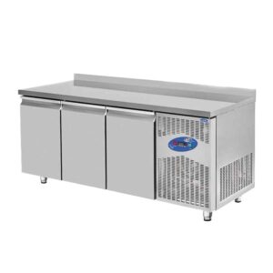 CSA CS.TEK.3D.600 Tezgah Tipi Derin Dondurucu 3 Kapılı 188x60 Cm 400 L 304 Kalite