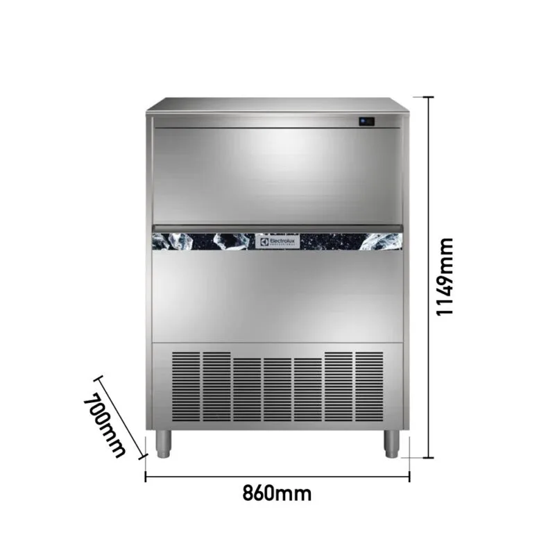 Electrolux 730307 Küp Buz Makinesi Hazneli 153 Kg/Gün Kapasiteli