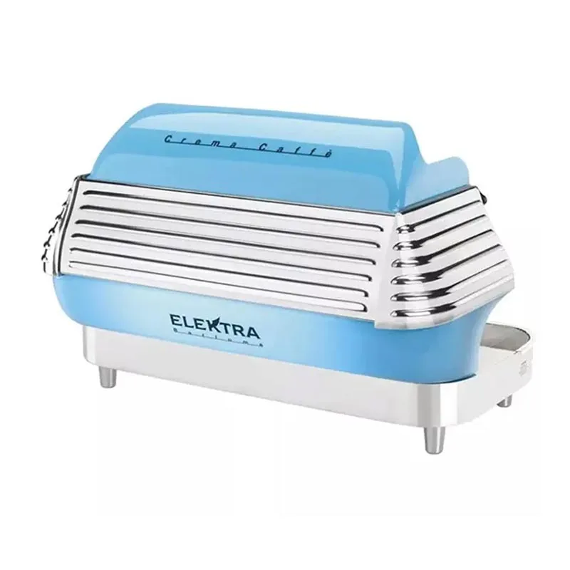 Elektra Barlume Tam Otomatik Espresso Kahve Makinesi 2 Gruplu Mavi