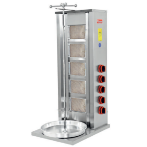 Himaksan 5 Radyanlı Motorsuz Döner Ocağı, Doğalgazlı HMK-DNG 5