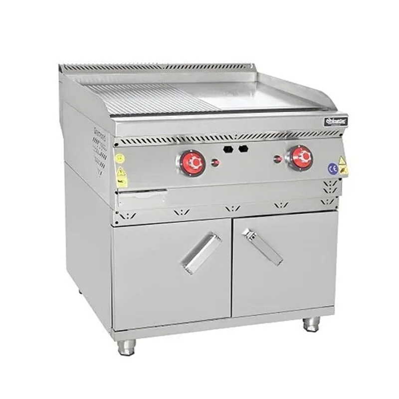 Himaksan Dolaplı Yarı Nevrürlü Pleyt Izgara, Gazlı, 80x90 cm HMK-DIZGY 898